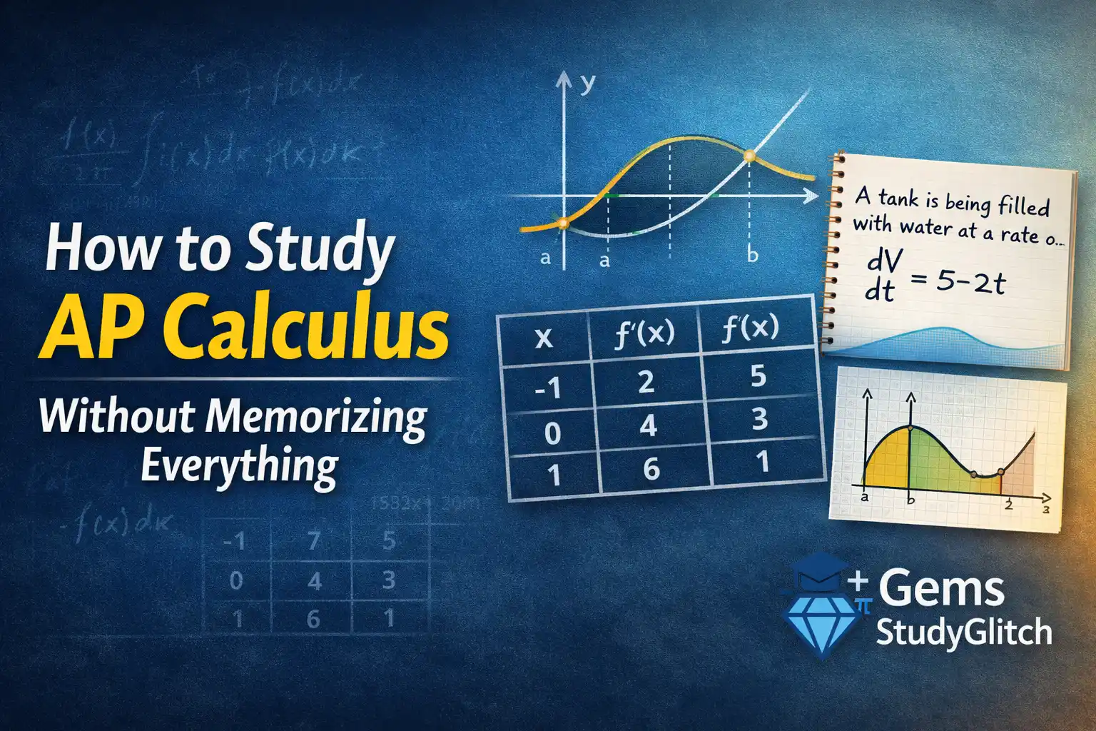 Study AP Calculus Without Memorizing Everything