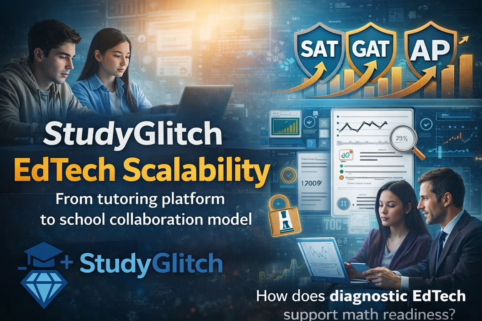 How StudyGlitch Scales Diagnostic-Based SAT, GAT, and AP Math Prep for Students and Schools