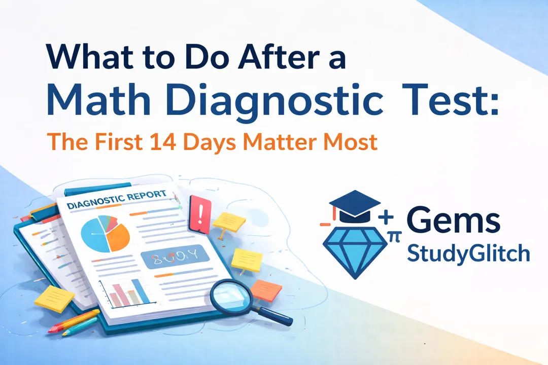 What to Do After a Math Diagnostic Test: The First 14 Days Matter Most