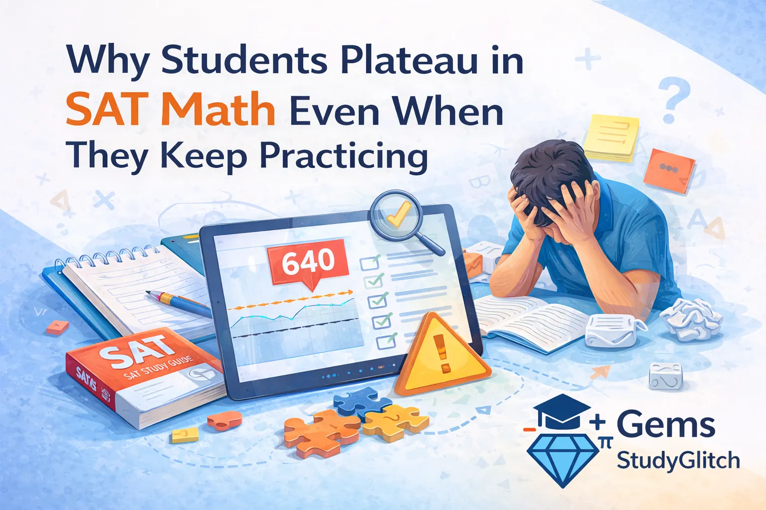 Why Students Plateau in SAT Math Even When They Keep Practicing