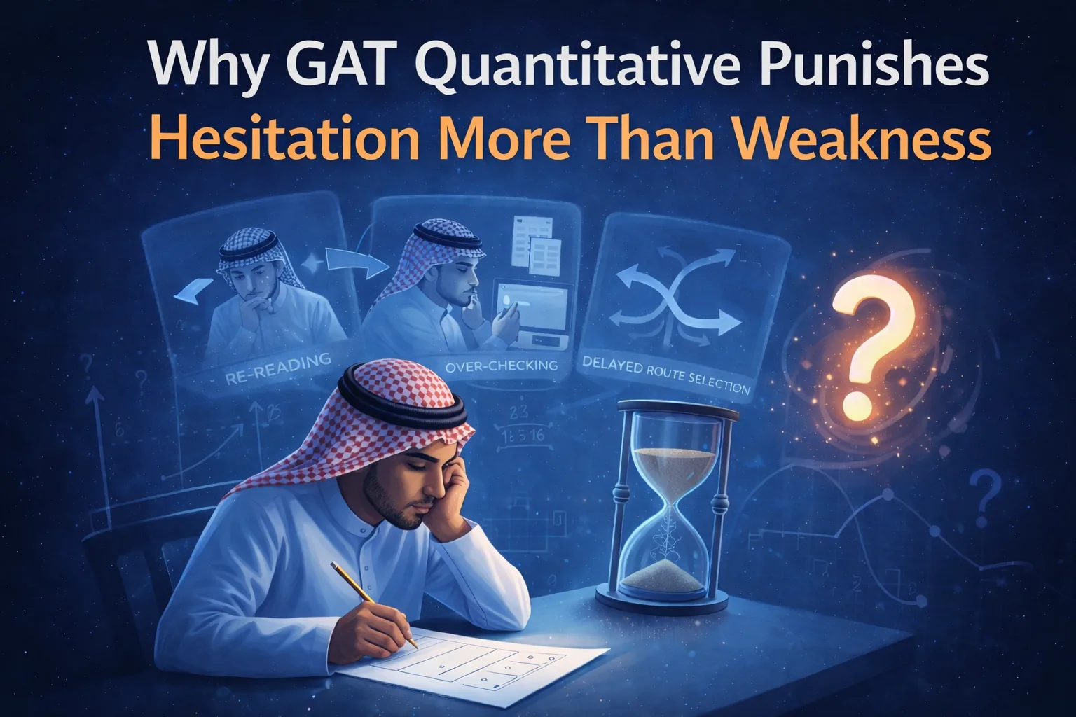 Why GAT Quantitative Punishes Hesitation More Than Weakness