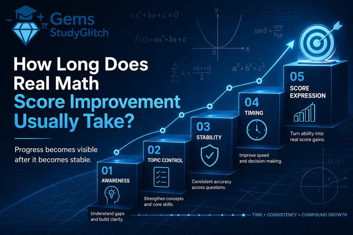 How Long Does Real Math Score Improvement Usually Take?