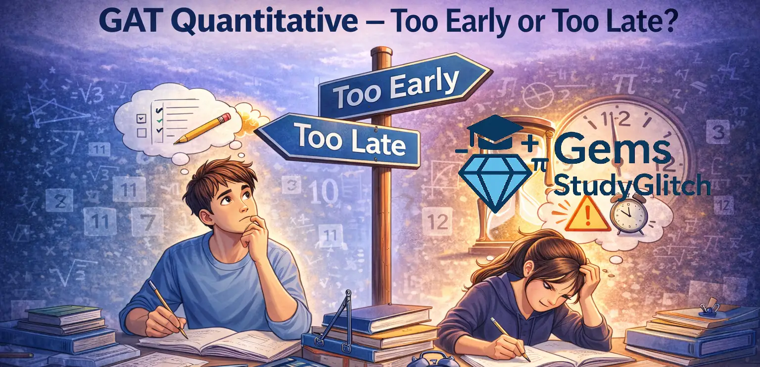 GAT Quantitative — Too Early or Too Late?